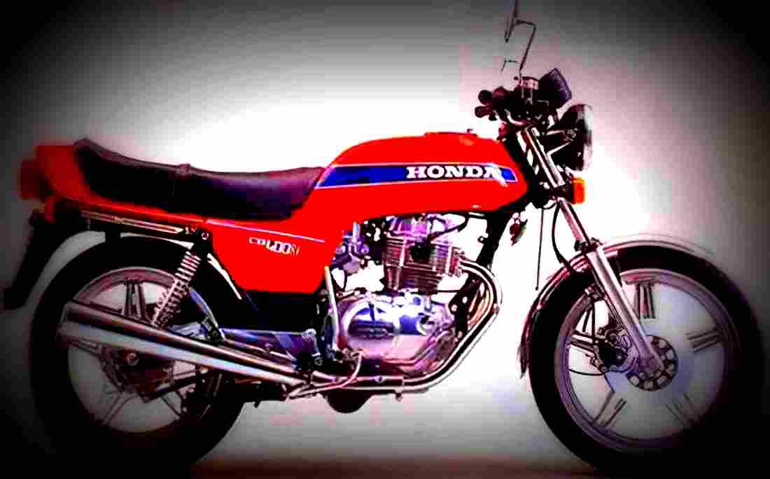 Honda CB 125 T 2 1986 3 motorbike A4 Photo Print