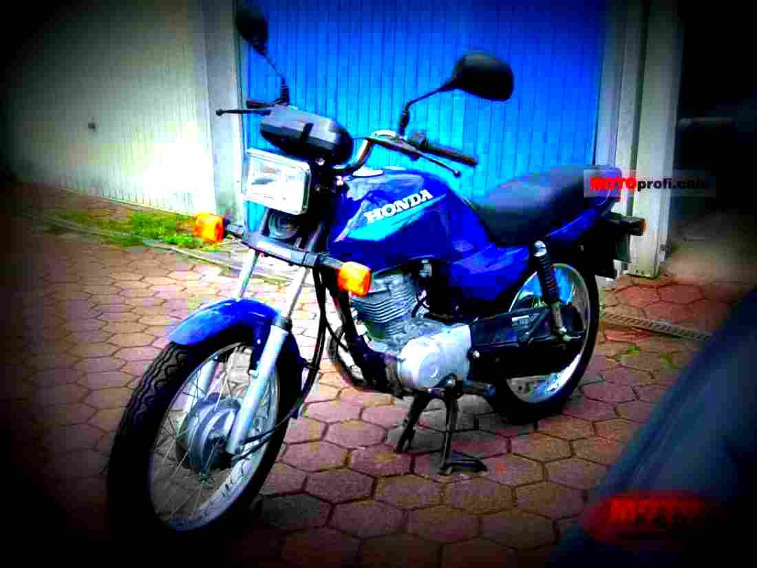 Honda CB 125 T 2 (reduced effect) 1984 1 motorbike A4 Photo Print