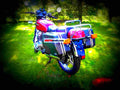 Honda CB 125 T 2 (reduced effect) 1984 3 motorbike A4 Photo Print
