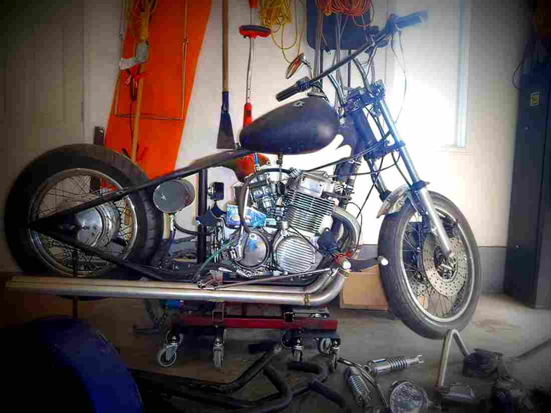 Honda CB 200 disc 1977 5 motorbike A4 Photo Print