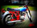 Honda CB 250 1972 5 motorbike A4 Photo Print