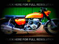 Honda CB 250 1972 6 motorbike A4 Photo Print