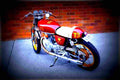 Honda CB 250 1973 6 motorbike A4 Photo Print