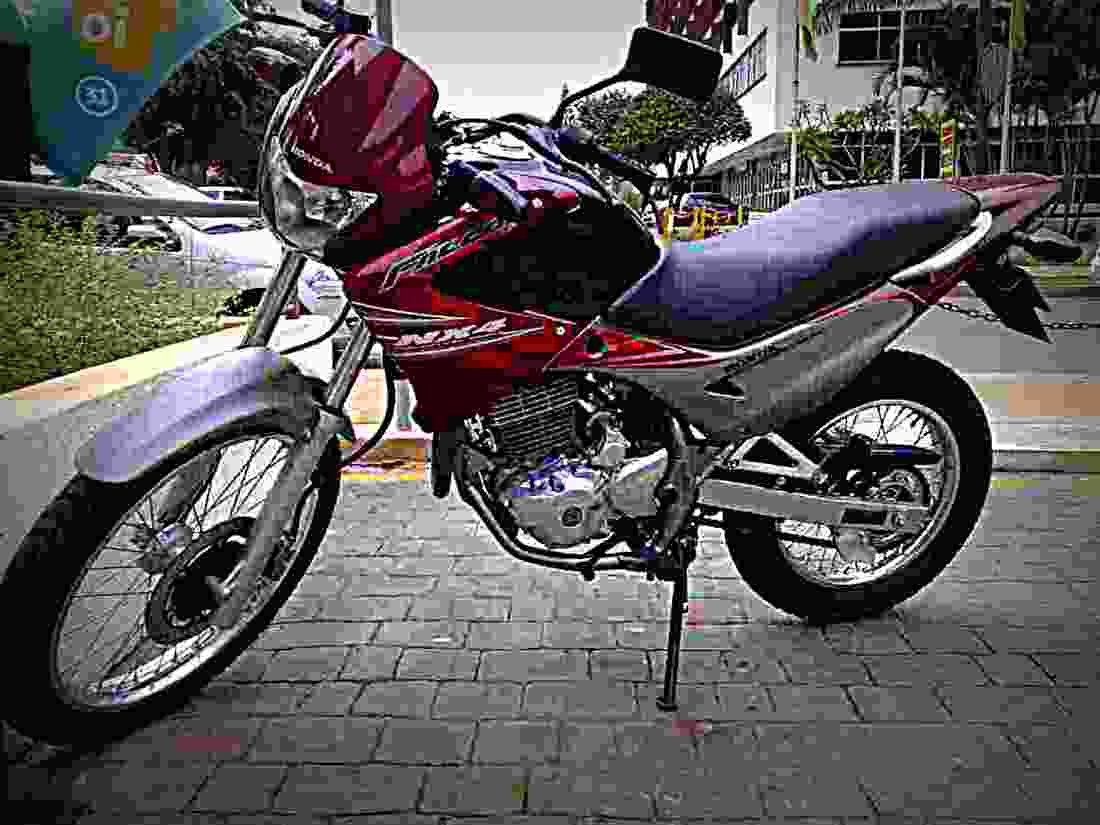 Honda CB 250 2003 2 motorbike A4 Photo Print