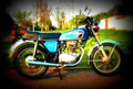Honda CB 250 G 1975 1 motorbike A4 Photo Print