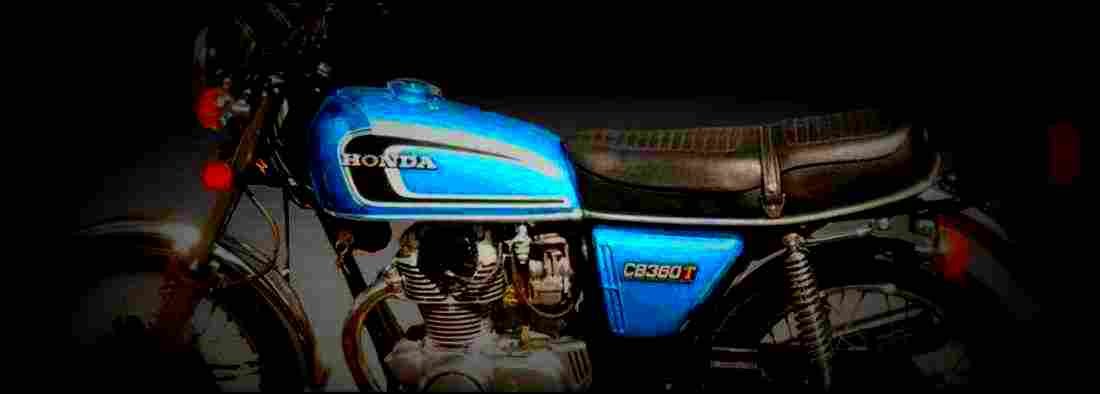 Honda CB 250 G 1975 6 motorbike A4 Photo Print