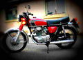 Honda CB 250 K 1 1970 6 motorbike A4 Photo Print