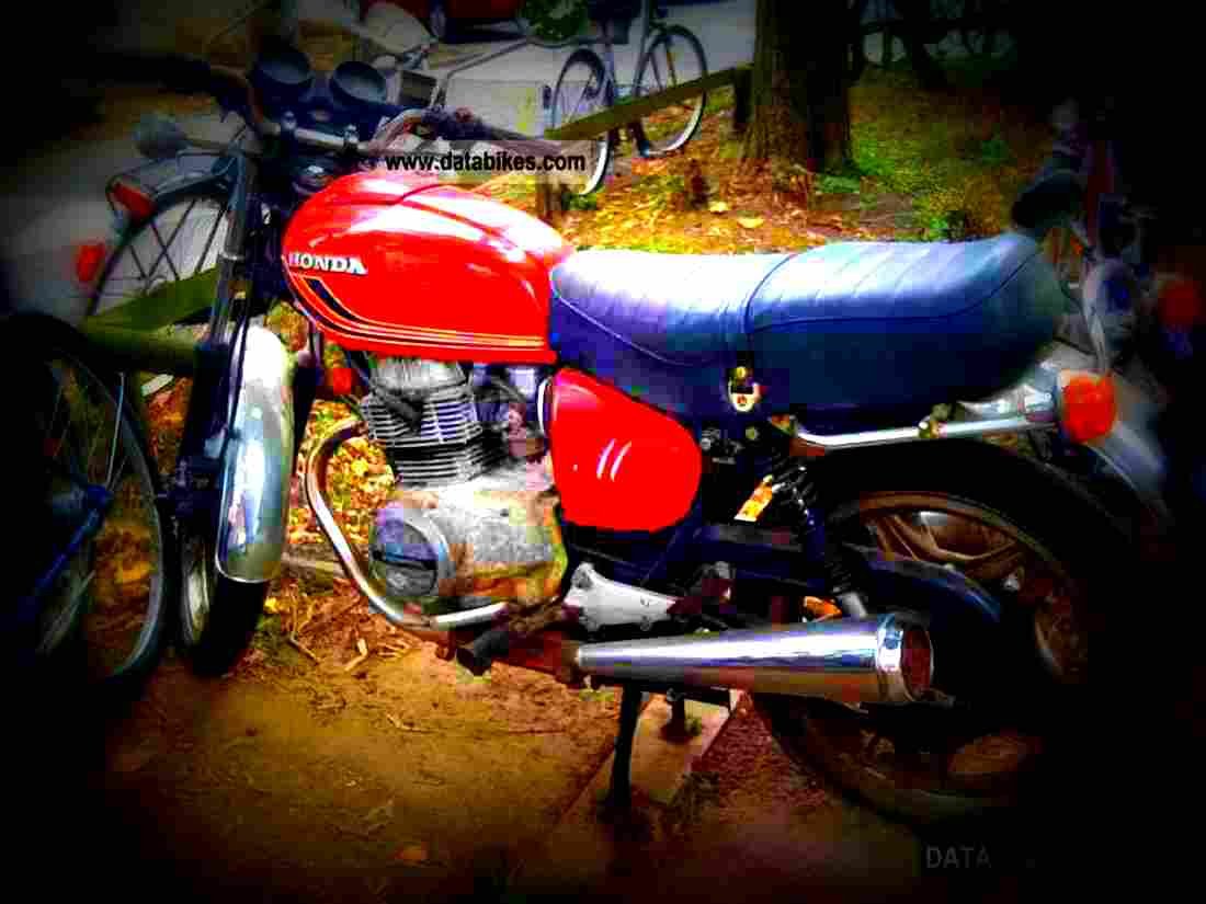 Honda CB 250 K 1 1971 4 motorbike A4 Photo Print
