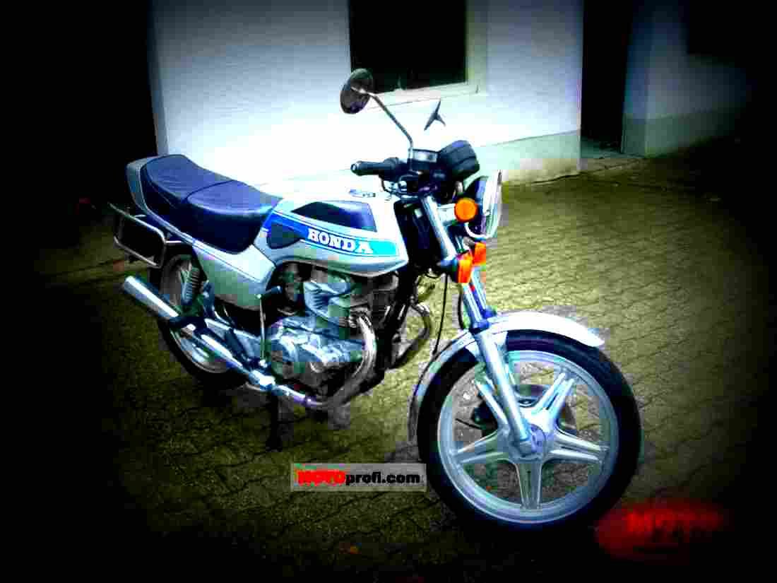 Honda CB 250 N 1980 2 motorbike A4 Photo Print