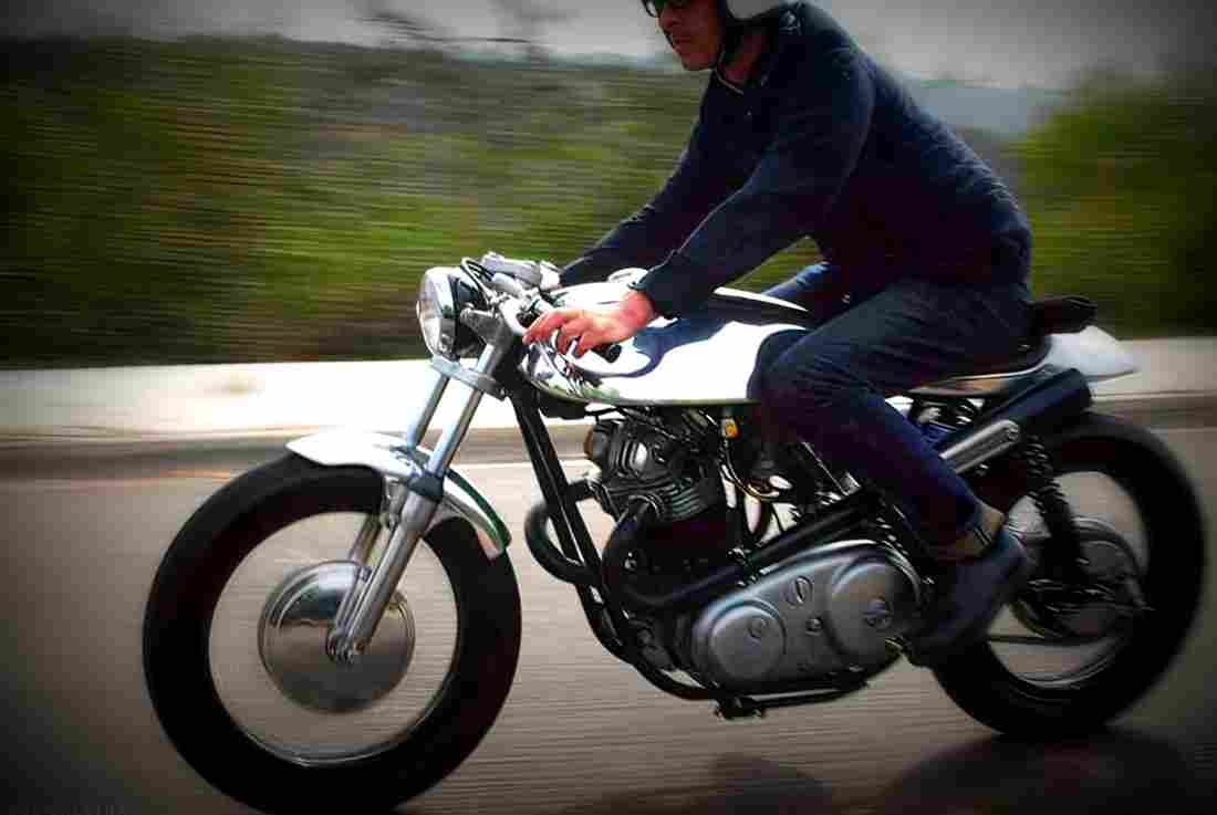 Honda CB 250 N 1984 5 motorbike A4 Photo Print