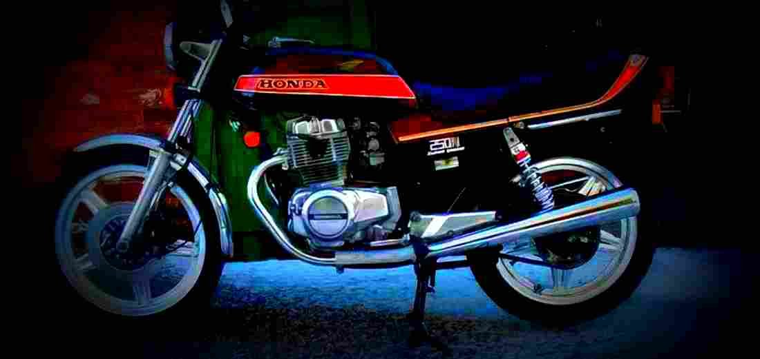 Honda CB 250 N (reduced effect) 1981 1 600x284 motorbike A4 Photo Print