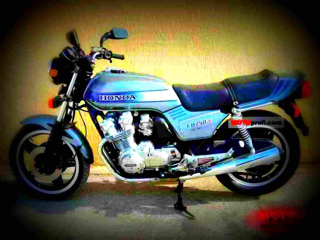 Honda CB 250 N (reduced effect) 1981 3 motorbike A4 Photo Print