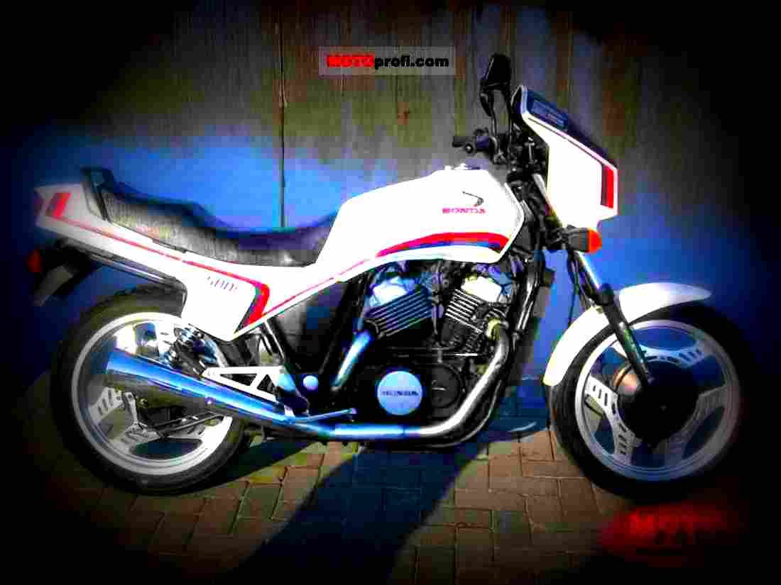 Honda CB 250 N (reduced effect) 1981 6 motorbike A4 Photo Print