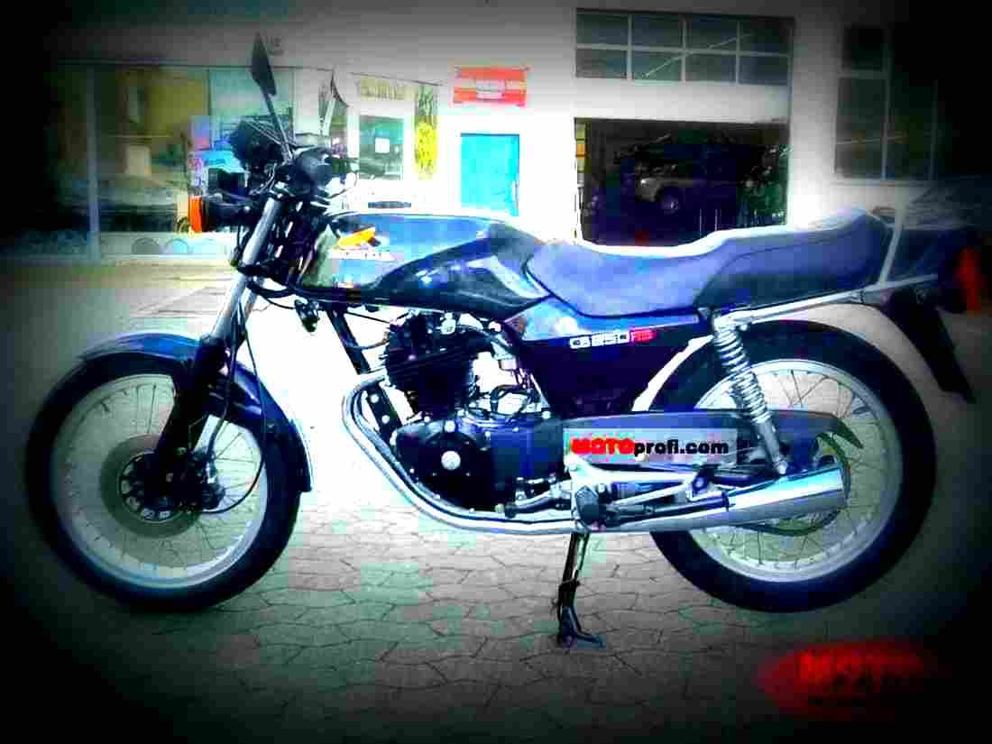 Honda CB 250 RS 1981 6 motorbike A4 Photo Print
