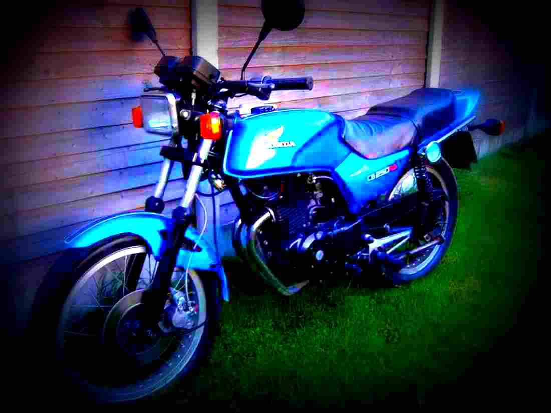 Honda CB 250 RS 1982 2 motorbike A4 Photo Print