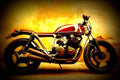 Honda CB 250 RS 1982 6 motorbike A4 Photo Print