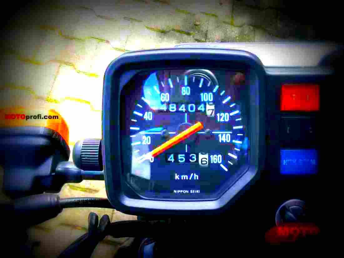 Honda CB 250 RS 1983 1 motorbike A4 Photo Print