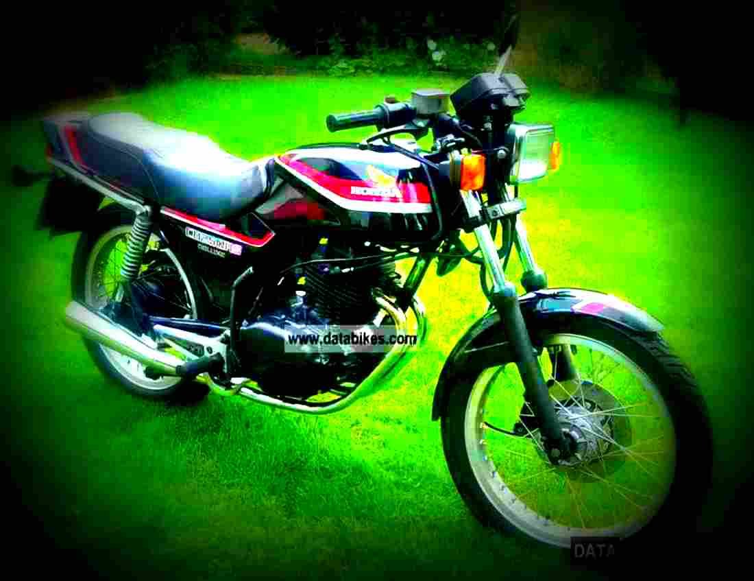 Honda CB 250 RS 1985 2 motorbike A4 Photo Print