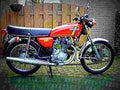 Honda CB 250 RSD 1985 2 motorbike A4 Photo Print