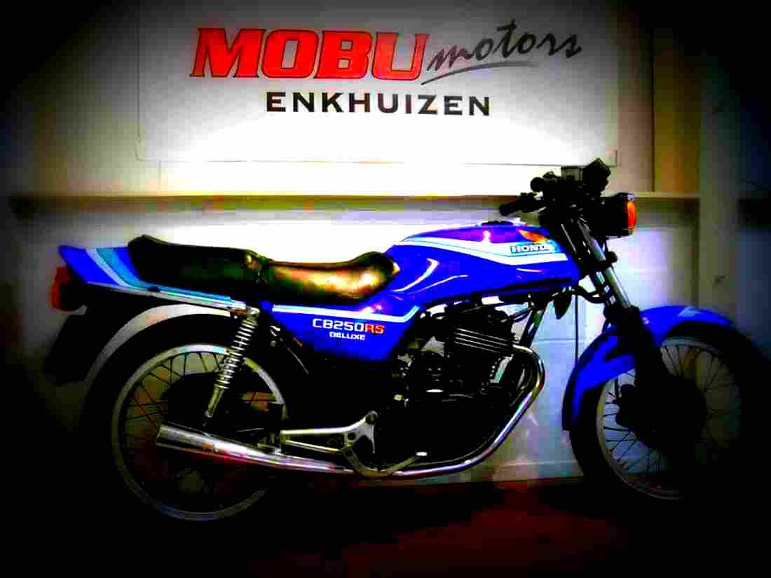 Honda CB 250 RSD 1985 4 motorbike A4 Photo Print