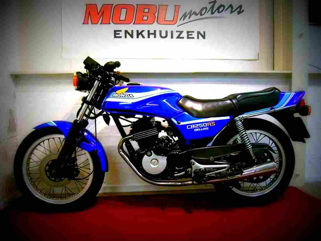 Honda CB 250 RSD 1985 6 motorbike A4 Photo Print