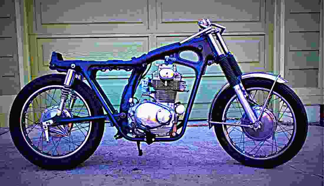 Honda CB 350 1971 1 motorbike A4 Photo Print