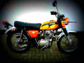 Honda CB 350 1971 2 motorbike A4 Photo Print