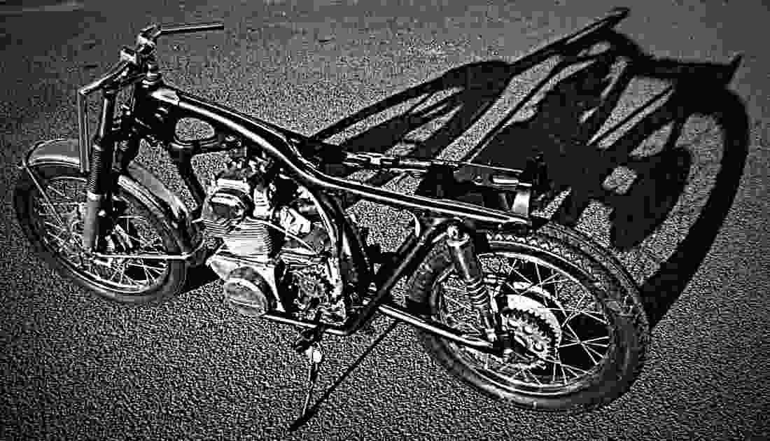 Honda CB 350 1971 5 motorbike A4 Photo Print