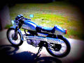 Honda CB 350 1971 6 motorbike A4 Photo Print