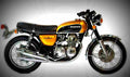 Honda CB 350 disc 1975 4 motorbike A4 Photo Print