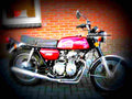 Honda CB 350 disc 1975 6 motorbike A4 Photo Print