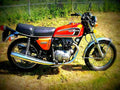 Honda CB 360 disc 1974 1 motorbike A4 Photo Print