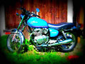 Honda CB 400 A 1979 2 motorbike A4 Photo Print