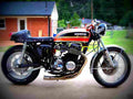 Honda CB 400 A 1979 3 motorbike A4 Photo Print