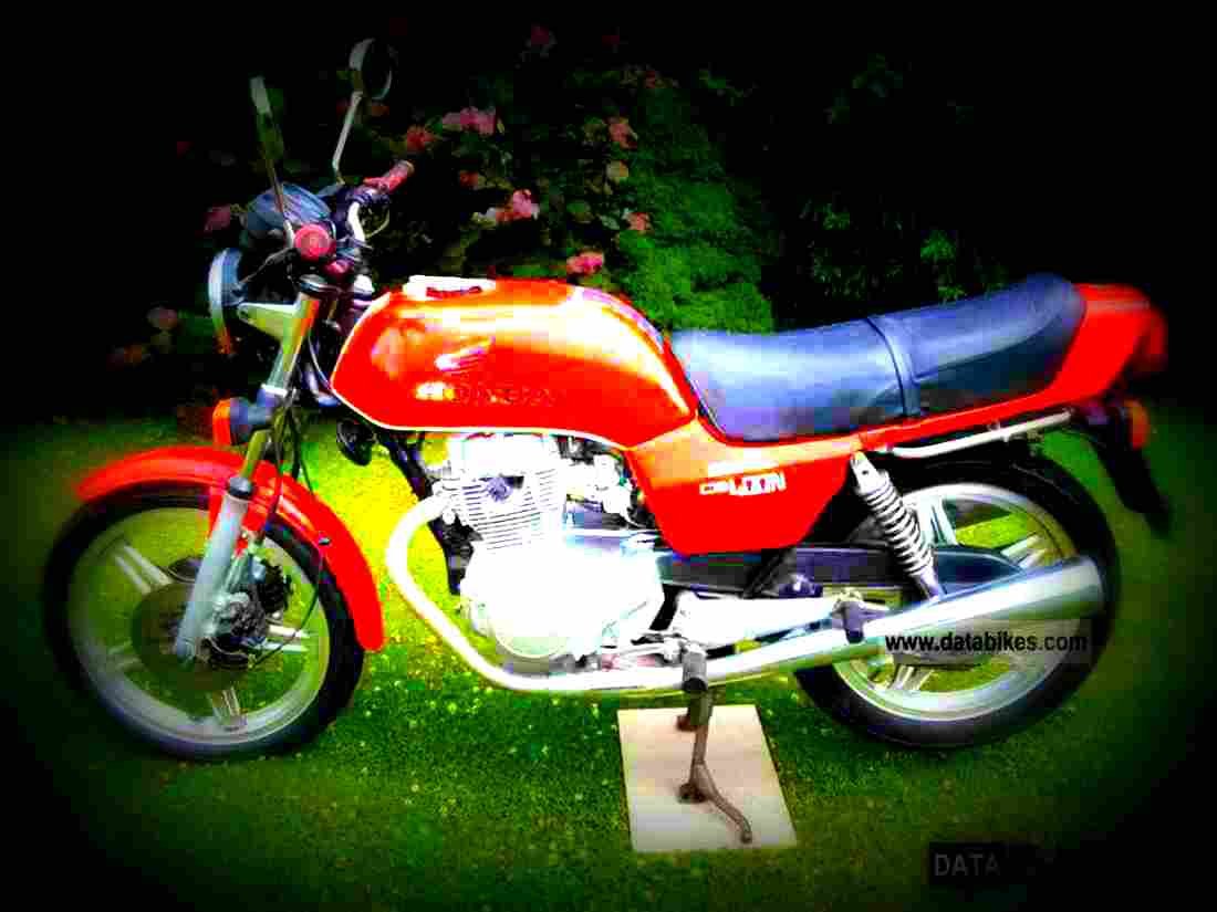 Honda CB 400 N 1978 1 motorbike A4 Photo Print