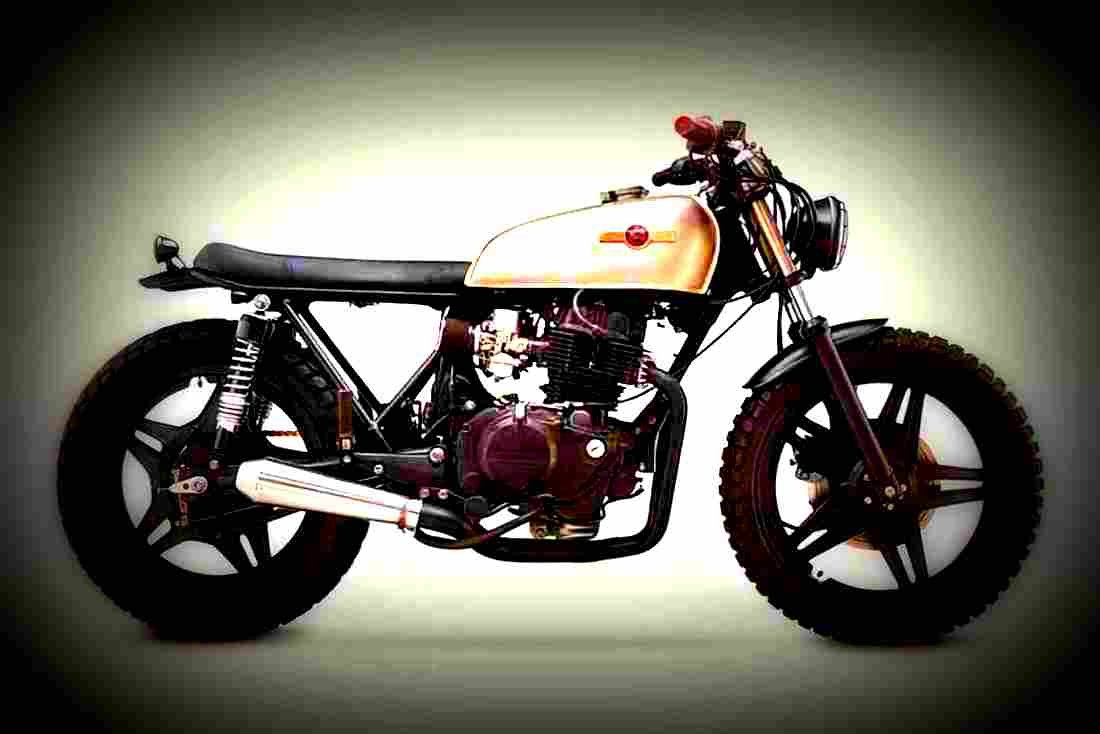 Honda CB 400 N 1980 3 motorbike A4 Photo Print