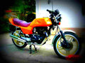Honda CB 400 N 1981 3 motorbike A4 Photo Print