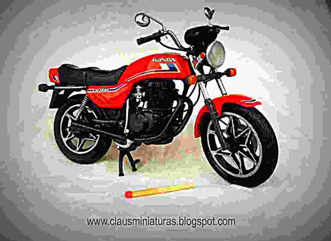 Honda CB 400 N 1983 6 motorbike A4 Photo Print