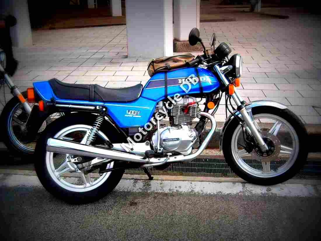 Honda CB 400 N (reduced effect) 1980 3 motorbike A4 Photo Print