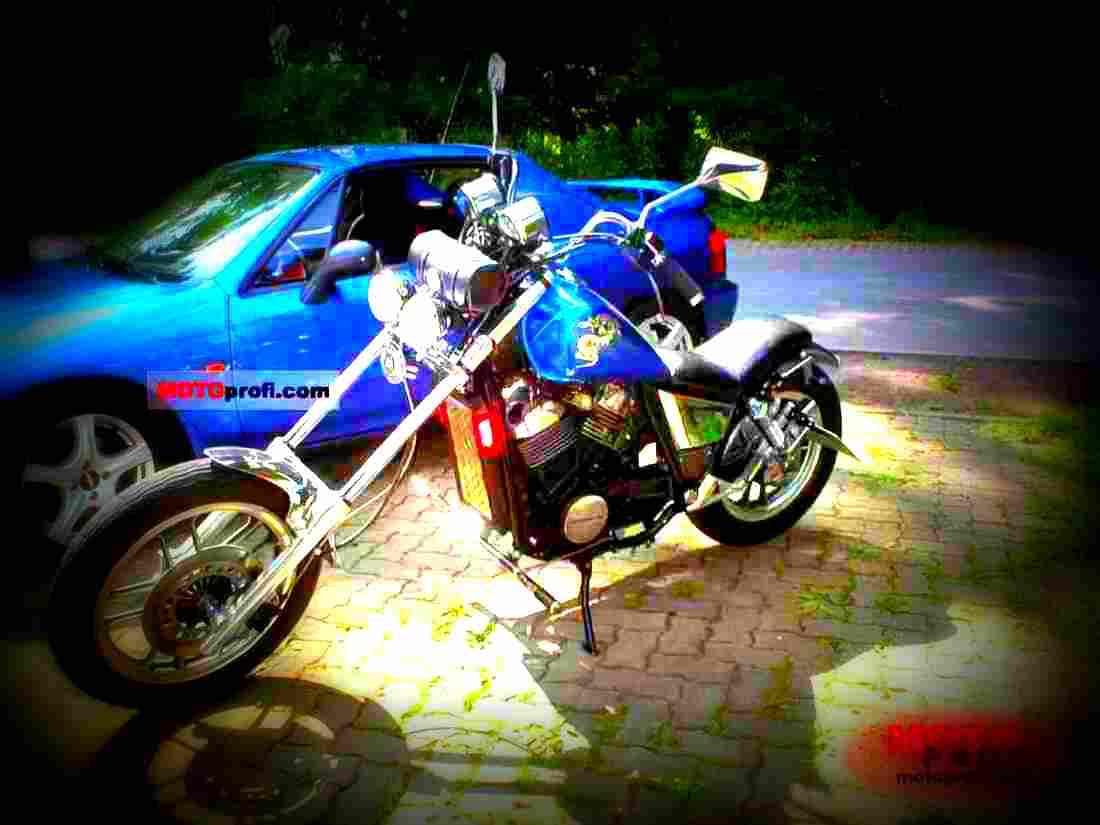Honda CB 400 N (reduced effect) 1981 5 motorbike A4 Photo Print