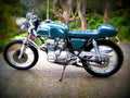 Honda CB 400 N (reduced effect) 1983 2 motorbike A4 Photo Print