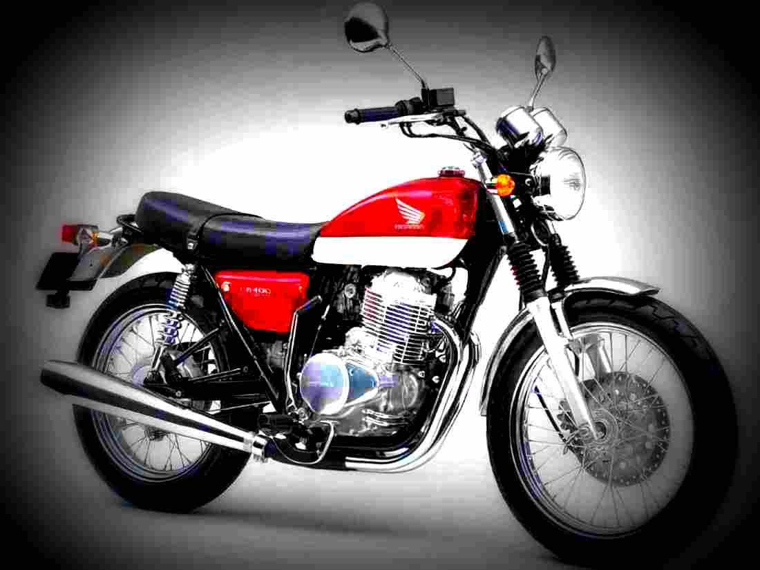 Honda CB 400 SS 2002 4 motorbike A4 Photo Print