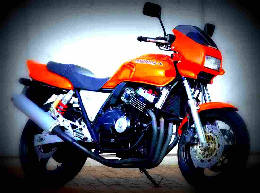 Honda CB 400 Super Four CB 400 Super Four Version R 1 motorbike A4 Photo Print