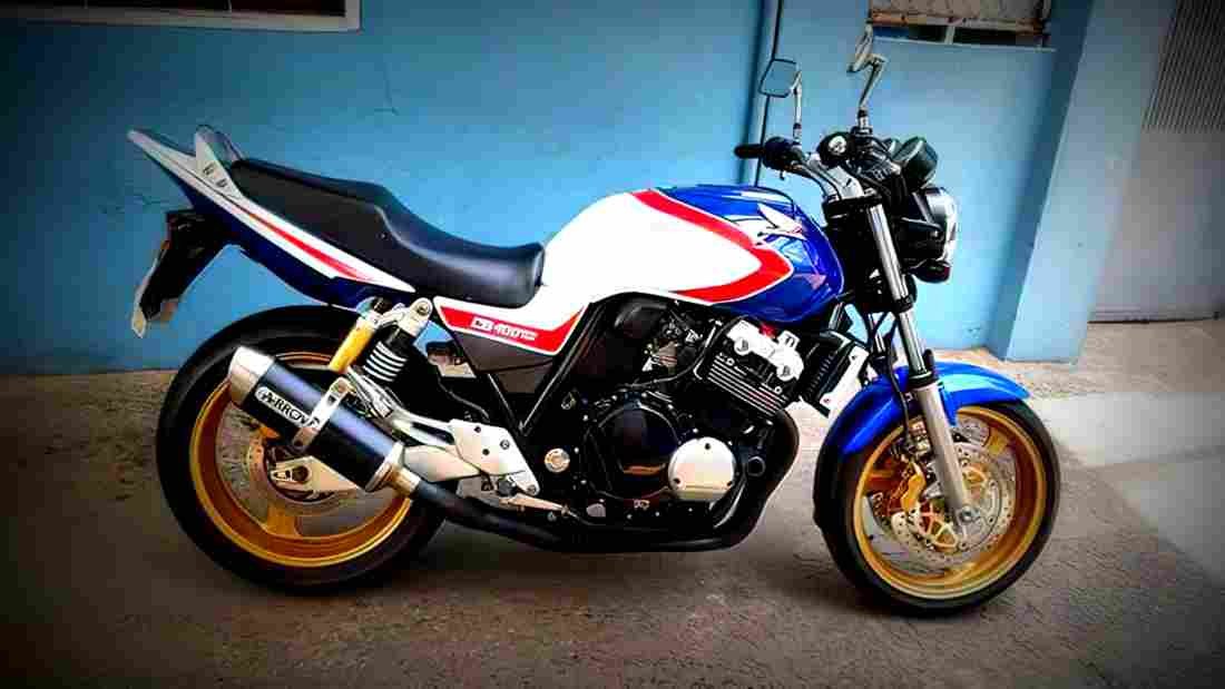 Honda CB 400 Super Four CB 400 Super Four Version R 5 motorbike A4 Photo Print
