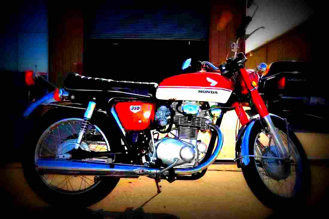 Honda CB 400 Super Four CB 400 Super Four Version S 2 motorbike A4 Photo Print