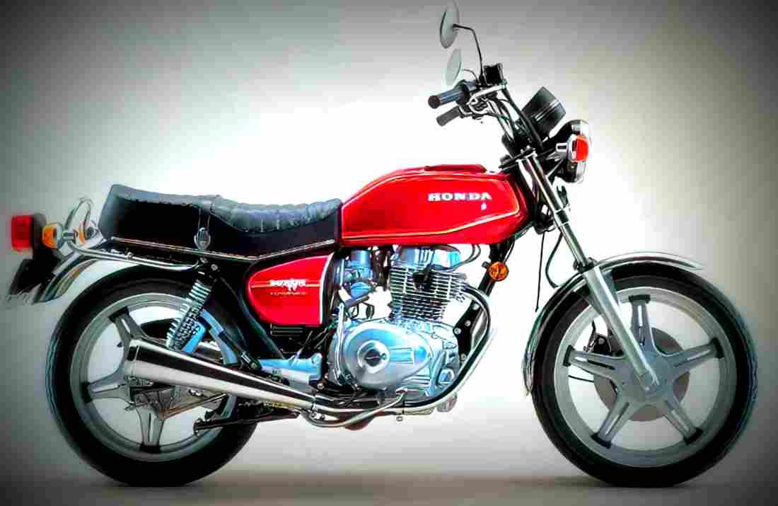 Honda CB 400 Super Four CB 400 Super Four Version S 6 motorbike A4 Photo Print