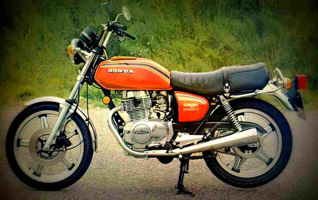 Honda CB 400 T Hondamatic 1981 1 motorbike A4 Photo Print