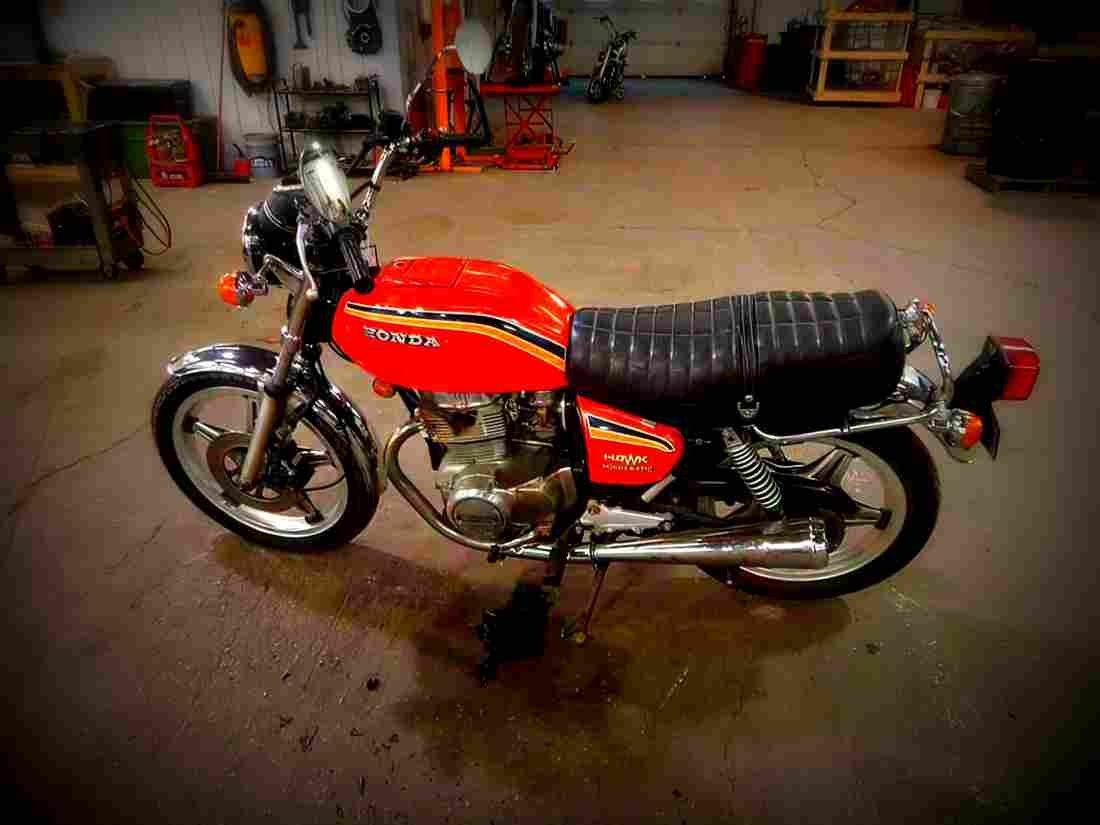 Honda CB 400 T Hondamatic 1981 4 motorbike A4 Photo Print