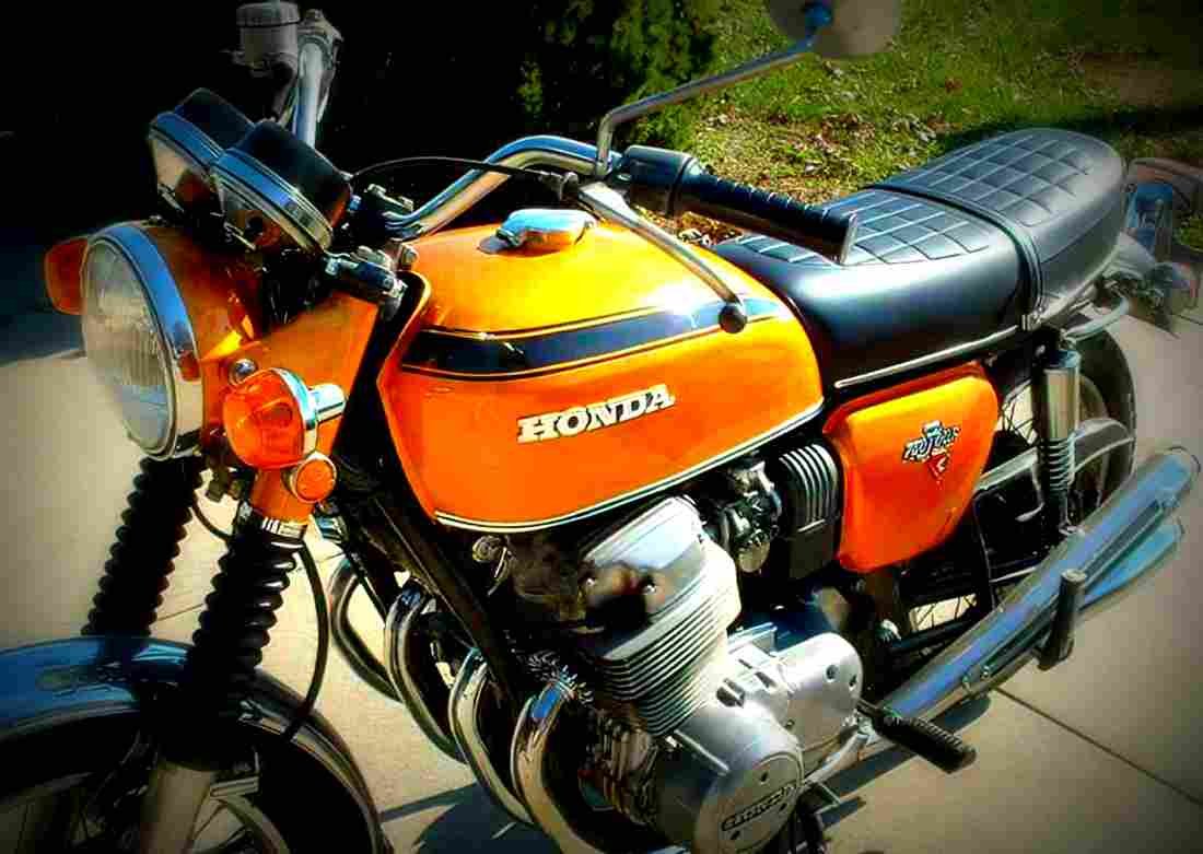Honda CB 450 K 1 1971 5 motorbike A4 Photo Print