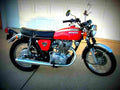 Honda CB 450 N 1984 1 motorbike A4 Photo Print